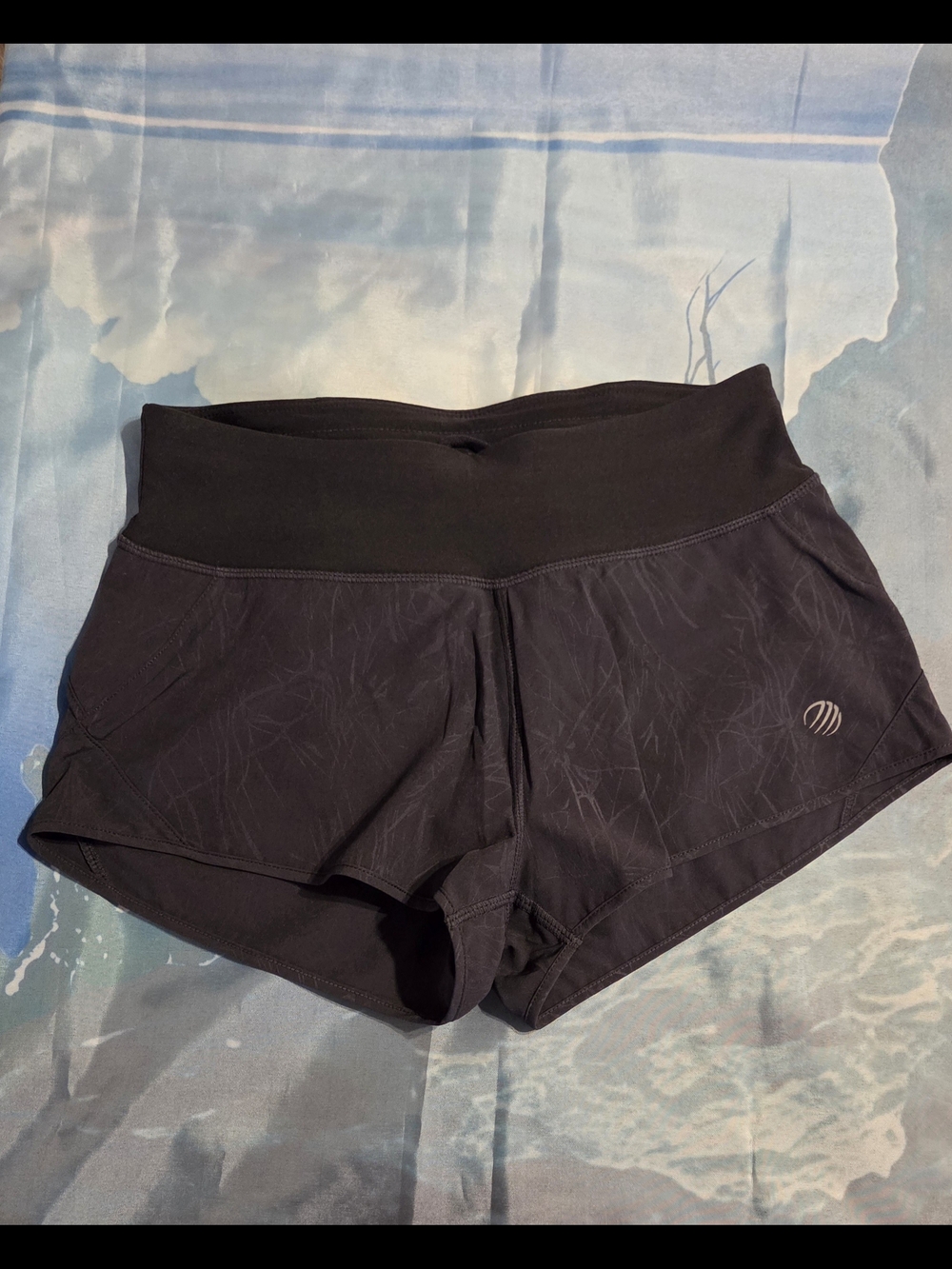 Women's Black Performance Running Shorts